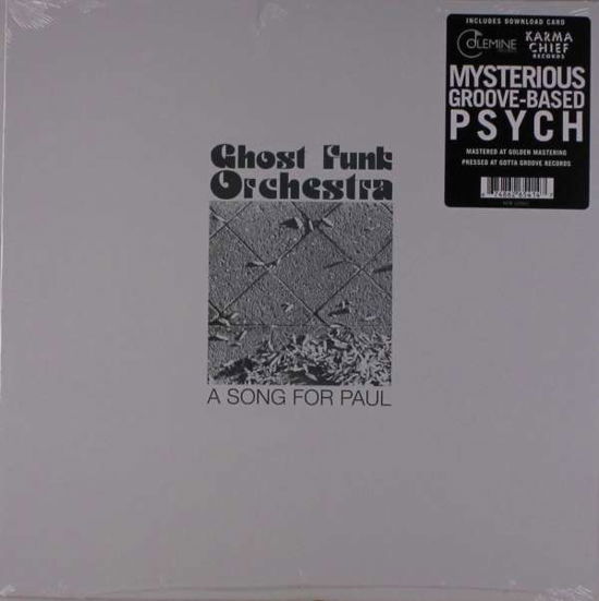 A Song for Paul - Ghost Funk Orchestra - Musiikki - KARMA CHIEF - 0674862654147 - perjantai 23. elokuuta 2019