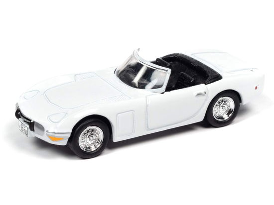 Cover for Diecast Model · 1/64 1967 Toyota 2000gt White 007 You Only Live Twice (MERCH)