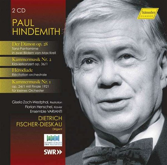 Hindemith: Der Damon & Herodiade - Hindemith / Zoch-westpha / Ensemble Variant - Música - HANSSLER - 0881488160147 - 8 de julho de 2016