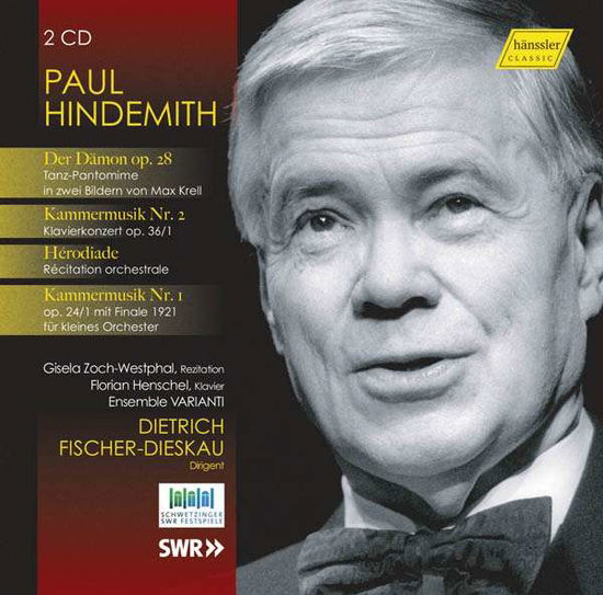 Hindemith: Der Damon & Herodiade - Hindemith / Zoch-westpha / Ensemble Variant - Music - HANSSLER - 0881488160147 - July 8, 2016