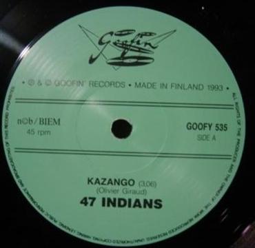 Cover for Forty Seven Indians · Kazango (LP) (2005)