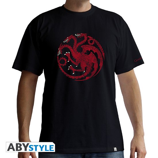 T-Shirt Game of Thrones Targaryen [schwarz, S] - Game of Thrones - Produtos - ABYstyle - 3700789213147 - 15 de julho de 2016