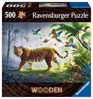 Cover for Ravensburger · Puzzle Tiger im Dschungel (500 T. Holzpuzzle) (Toys)