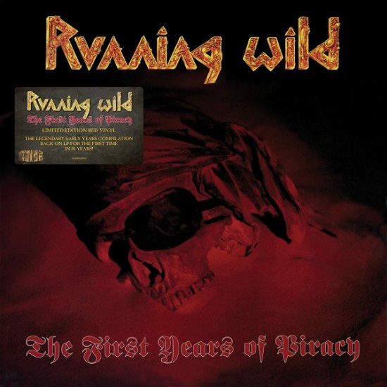Cover for Running Wild · The First Years Of Piracy (Red Vinyl) (LP) [Coloured edition] (2022)
