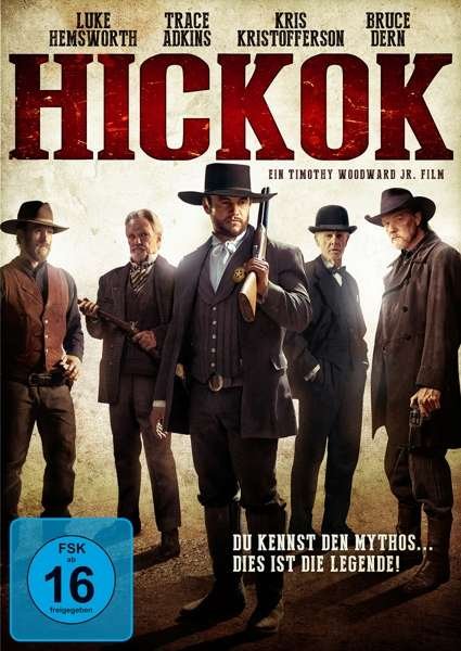 Cover for Hemsworth,luke / Kristofferson,kris / Adkins,trace/+ · Hickok (DVD) (2017)