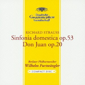 Cover for Wilhelm Furtwangler · Richard Strauss Sinfonia Domestica O (CD) [Japan Import edition] (2004)