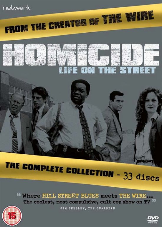 Homicide Series 1 to 6 Complete Collection - Homicide the Complete Series - Film - Network - 5027626488147 - 26. februar 2018