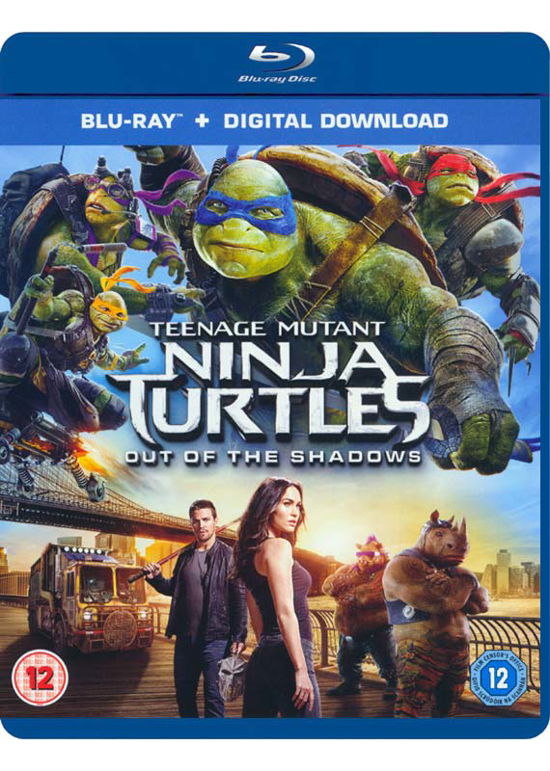 TMNT - Teenage Mutant Ninja Turtles - Out Of The Shadows - Teenage Mutant Ninja Turtles Out Of The Shadows - Film - Paramount Pictures - 5053083082147 - 24. oktober 2016