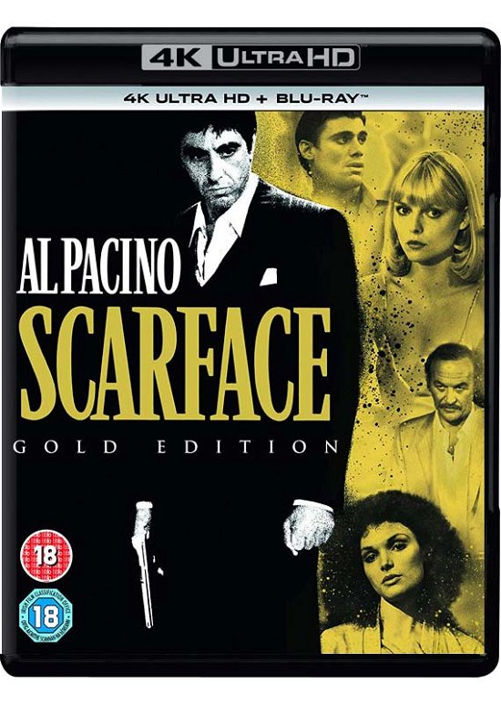 Cover for Scarface (4K UHD Blu-ray) [35th Anniversary edition] (2019)
