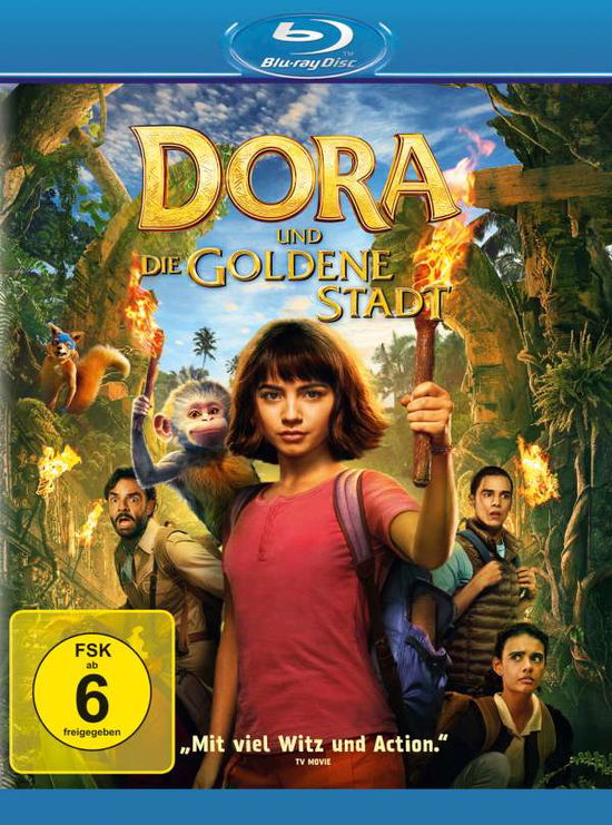 Cover for Isabela Moner,benicio Del Toro,eva Longoria · Dora Und Die Goldene Stadt (Blu-ray) (2020)