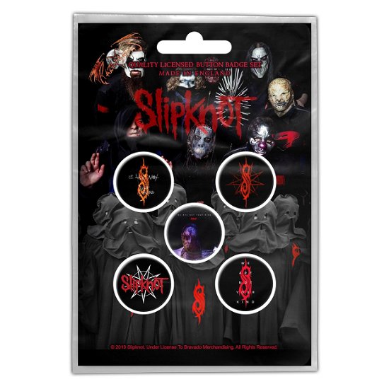 Cover for Slipknot · Slipknot Button Badge Pack: We Are Not Your Kind (MERCH) (2019)