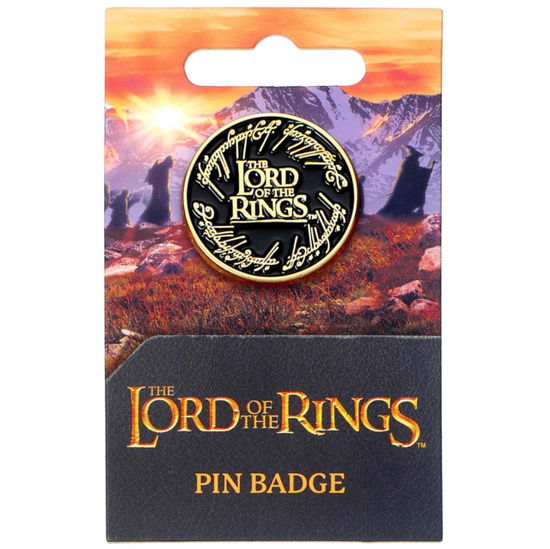 Cover for Lord of the Rings · The Lord of The Rings Logo Pinbadge (Zabawki) (2024)