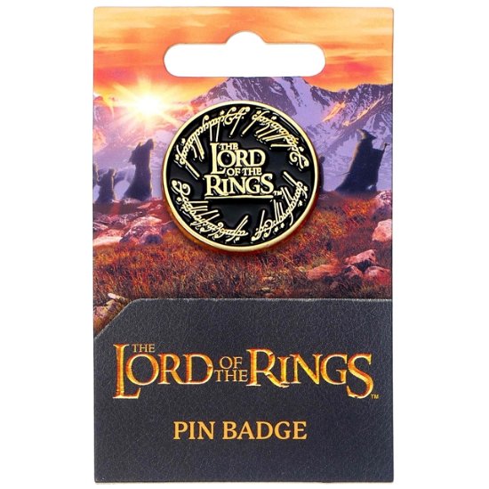 Lord Of The Rings Logo Pinbadge - Lord of the Rings - Merchandise - LORD OF THE RINGS - 5055583452147 - 31. März 2024