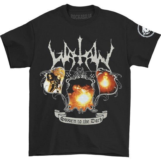 T/S Sworn To The Dark - Watain - Produtos - Razamataz - 5056365705147 - 18 de dezembro de 2020