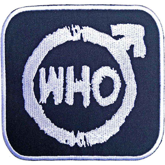 Cover for The Who · The Who Woven Patch: Spray Logo (Standard) (Patch)