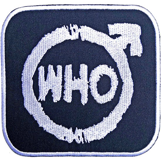 Cover for The Who · The Who Standard Woven Patch: Spray Logo (Patch)