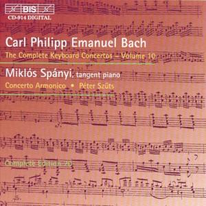 Cover for Bach,c.p.e. / Spanyi / Szuts / Concerto Armonico · Keyboard Concertos 10 (CD) (2001)