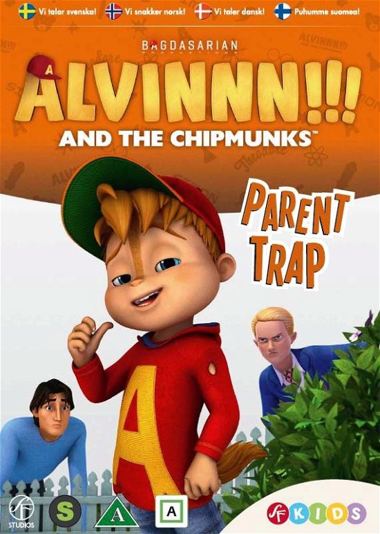 Cover for Alvin &amp; De Frække Jordegern · Alvinnn!!! &amp; the Chipmunks - Parent Trap (DVD) (2017)