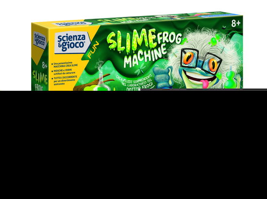 Cover for Clementoni: Scienza E Gioco · Slime Frog Machine (MERCH)