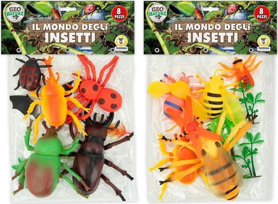 Insetti 8 Pz - Busta (Assortimento) - Teorema: Geo Nature - Merchandise -  - 8017967680147 - 