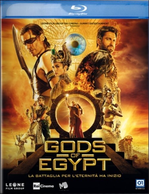 Cover for Gerard Butler,nikolaj Coster-waldau,brenton Thwaites · Gods of Egypt (Blu-ray) (2016)