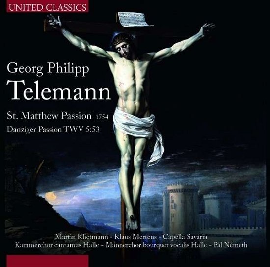 Cover for Georg Philipp Telemann · St. Matthew Passion (CD) (2013)
