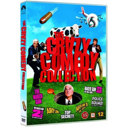 Cover for Crazy Comedy Collection (DVD) (2021)