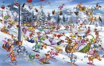 Cover for Ruyer · Ruyer:christmas Ski (puzzle)5351 (MERCH)