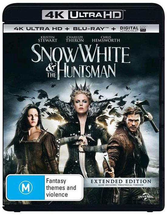 Cover for Snow White &amp; the Huntsman (4K UHD Blu-ray) (2016)