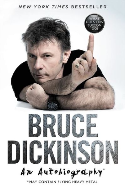 Cover for Bruce Dickinson · What Does This Button Do (Buch) (2024)