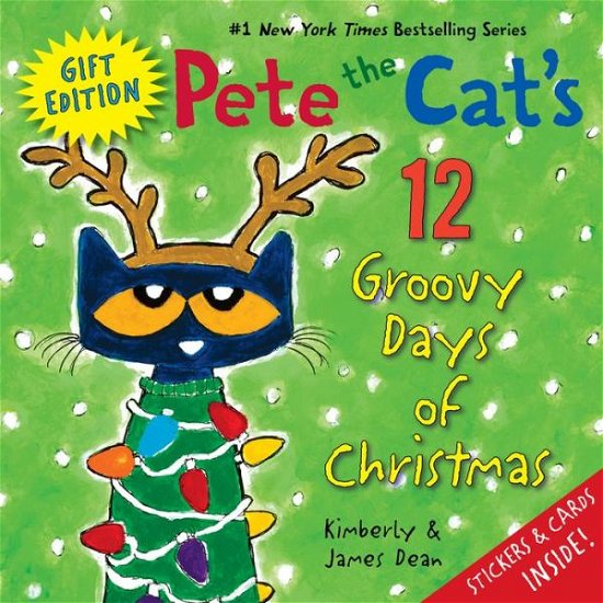 Cover for James Dean · Pete the Cat's 12 Groovy Days of Christmas Gift Edition - Pete the Cat (Inbunden Bok) (2023)