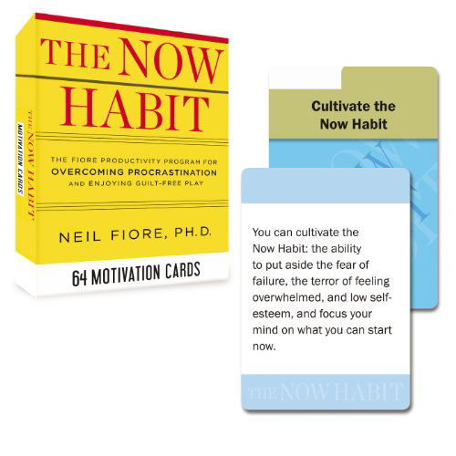 Cover for Fiore, Neil (Neil Fiore) · Now Habit Motivation Cards (Book) [Box Crds edition] (2013)