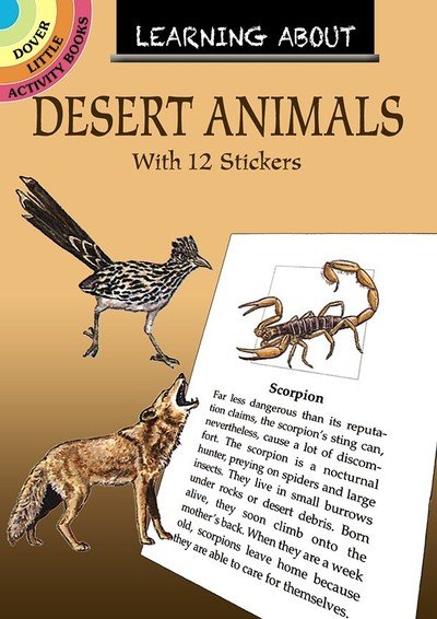 Cover for Sy Barlowe · Learning About Desert Animals: With 12 Stickers - Little Activity Books (Pocketbok) (2019)