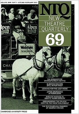 Cover for Clive Barker · New Theatre Quarterly 69: Volume 18, Part 1 - New Theatre Quarterly (Pocketbok) (2002)