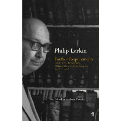 Cover for Philip Larkin · Further Requirements (Paperback Bog) [Main edition] (2002)