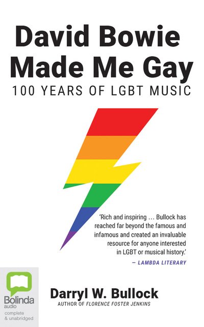 Cover for Darryl W. Bullock · David Bowie Made Me Gay (CD) (2019)