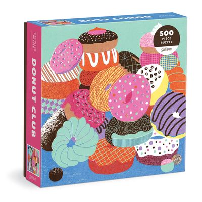 Cover for Galison · Donut Club 500 Piece Puzzle (GAME) (2022)