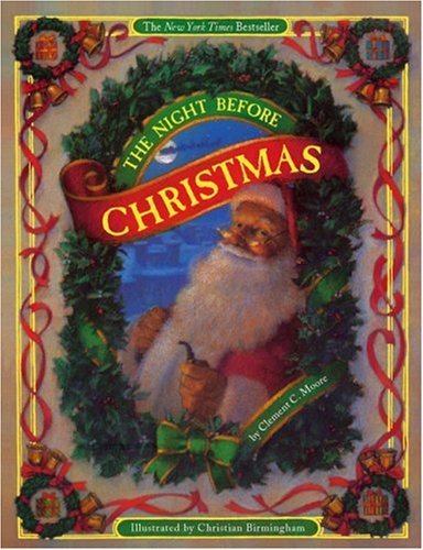 Cover for Clement C. Moore · The Night Before Christmas (Board book) (2007)