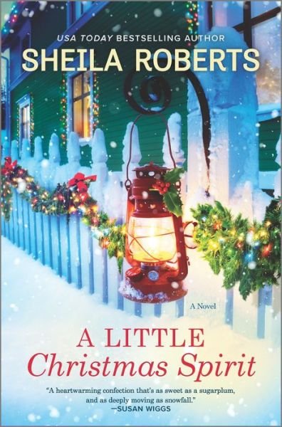 Cover for Sheila Roberts · Little Christmas Spirit (Hardcover Book) (2021)