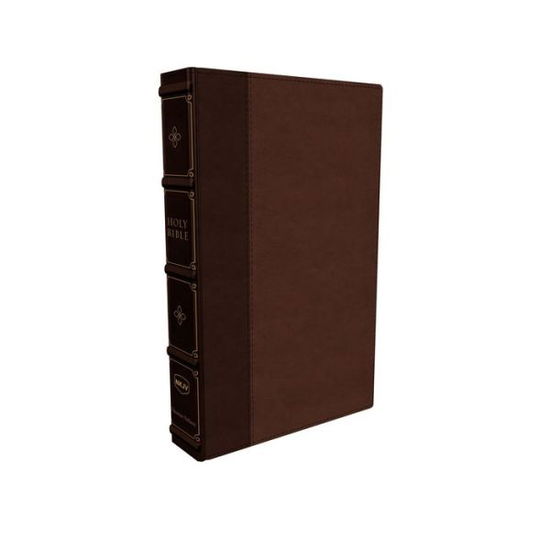 NKJV, Large Print Verse-by-Verse Reference Bible, Maclaren Series, Leathersoft, Brown, Comfort Print: Holy Bible, New King James Version - Thomas Nelson - Kirjat - Thomas Nelson Publishers - 9780785242147 - torstai 8. heinäkuuta 2021