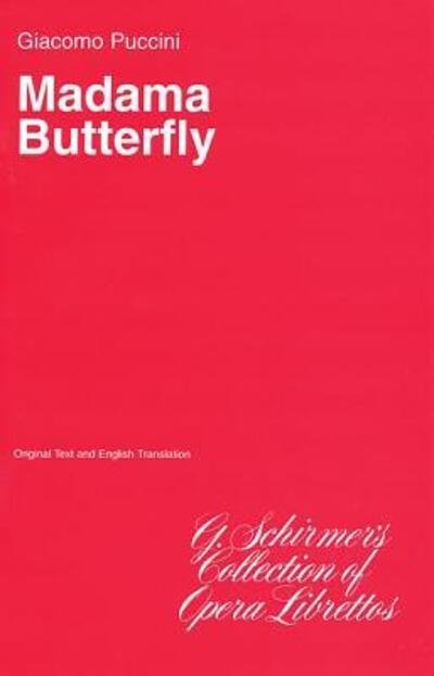 Cover for Giacomo Puccini · Madama Butterfly (Paperback Book) (1986)