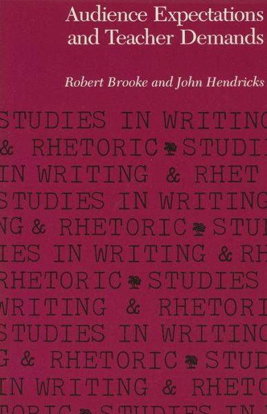 Cover for Robert Brooke · Audience Expectations and Teacher Demands (Paperback Book) (1989)