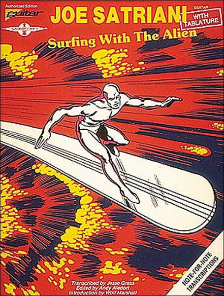 Cover for Joe Satriani · Joe Satriani - Surfing with the Alien (Play It Like It Is) (Paperback Bog) (1988)