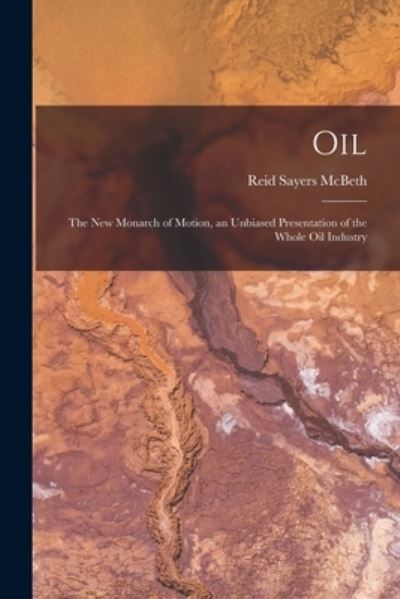 Cover for Reid Sayers McBeth · Oil (Paperback Book) (2021)