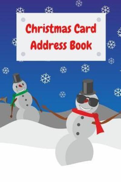 Cover for Trendy Journals · Christmas Card Address Book (Paperback Book) (2019)