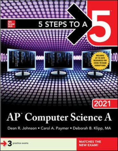 Cover for Dean Johnson · 5 Steps to a 5: AP Computer Science A 2021 (Taschenbuch) (2020)