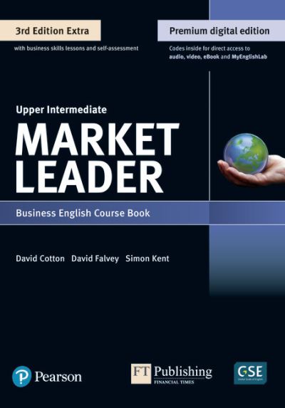 Market Leader 3e Extra Upper Intermediate Student's Book & eBook with Online Practice, Digital Resources & DVD Pack - Market Leader - David Cotton - Książki - Pearson Education Limited - 9781292361147 - 3 sierpnia 2020