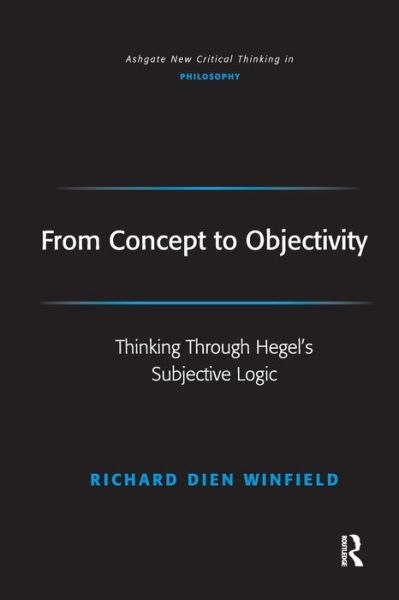 Cover for Richard Dien Winfield · From Concept to Objectivity (Taschenbuch) (2016)