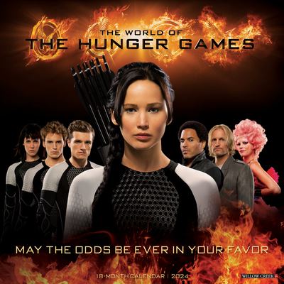 Hunger Games: The World of Hunger Games 2024 12 X 12 Wall Calendar -  - Gadżety - Willow Creek Press - 9781549238147 - 30 lipca 2023