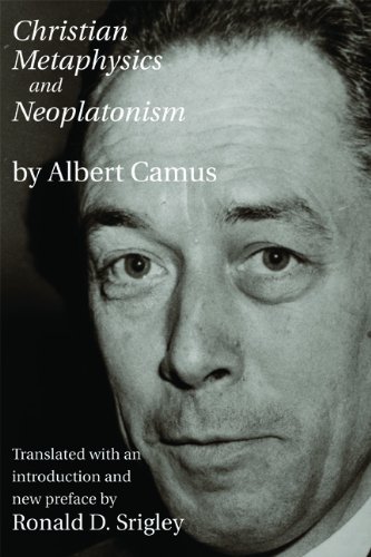 Cover for Albert Camus · Christian Metaphysics and Neoplatonism (Hardcover bog) (2015)